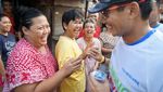 Foto: Aksi Sandiaga Lari 5 Kilometer Susuri Ciliwung