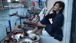 Begini Aksi Patricia Gouw, Model Cantik Nan Kocak Saat Makan!