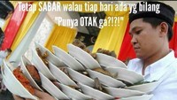 Eh iya juga ya. Udah capek-capek melayani para pelanggan terus bawa-bawa piring banyak. Malah sering ditanya Punya otak ga?. Eits, maksutnya gulai otak. Foto: Istimewa