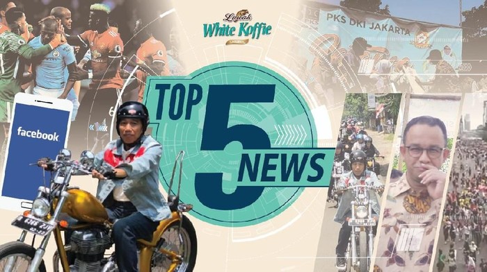 Boikot Facebook Cs 11 April, Jokowi Touring Naik Chopper Emas