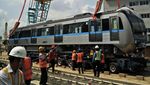 Touch Down, Kereta MRT Melantai di Rel Lebak Bulus