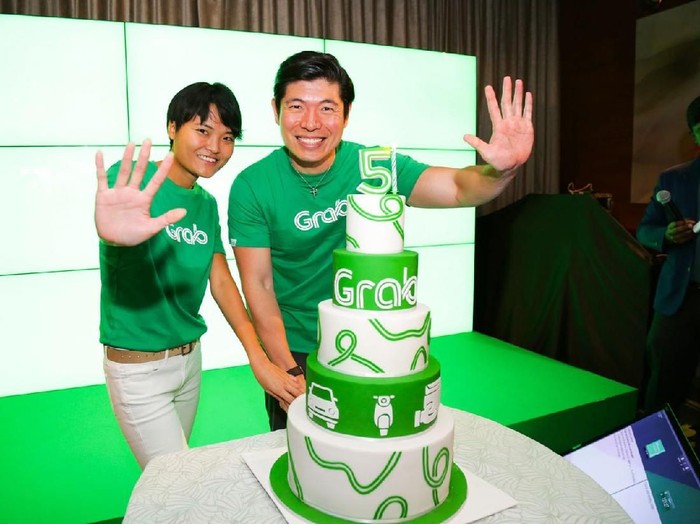 Anthony Tan, CEO Grab saat makan