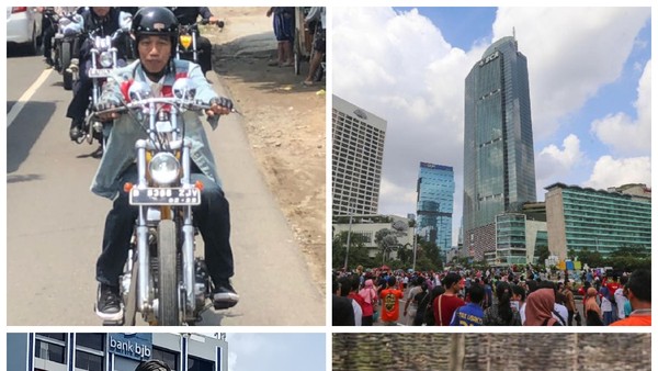 Berita Heboh: Jokowi Touring, Warga Panik di CFD Thamrin