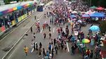 Detik-detik Warga Panik di CFD Thamrin dengar Teriakan Gedung Roboh
