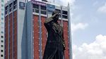 Penampakan Patung Jenderal Sudirman yang Tak Lagi Bolong