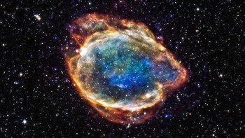 Pada 1971, fisikawan Wallace Tucker dan paleontolog Dale Russell beranggapan bahwa supernova yang membawa paparan radiasi dalam jumlah besar ke Bumi menjadi penyebab punahnya dinosaurus, namun tidak ada bukti yang jelas untuk membuktikan kebenaran teori keduanya tersebut. Foto: nasa.gov