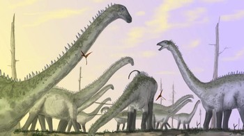 Paleontolog Baron Franz Nopcsa von Felső-Szilvás beranggapan bahwa dinosaurus punah karena tumbuh secara terlalu besar sehingga mereka tidak sanggup menanggung tubuh mereka sendiri. Foto:  phys.org