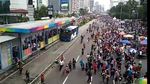Detik-detik Warga Panik di CFD Thamrin dengar Teriakan Gedung Roboh