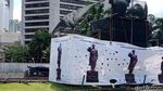 Penampakan Patung Jenderal Sudirman yang Tak Lagi Bolong