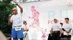 Sandiaga Uno Lari Bersama Pejuang Kanker