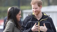 Menjelang hari bahagianya, Prince Harry dan Meghan Markle tampak semakin lengket saja. Foto: Getty Images