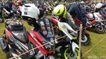 Ribuan Pengguna Skuter Bongsor Ramaikan Purworejo