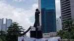 Penampakan Patung Jenderal Sudirman yang Tak Lagi Bolong