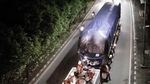 Malam-malam, Kereta MRT Diangkut dari Tanjung Priok ke Lebak Bulus