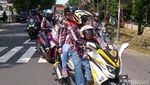 Ribuan Pengguna Skuter Bongsor Ramaikan Purworejo