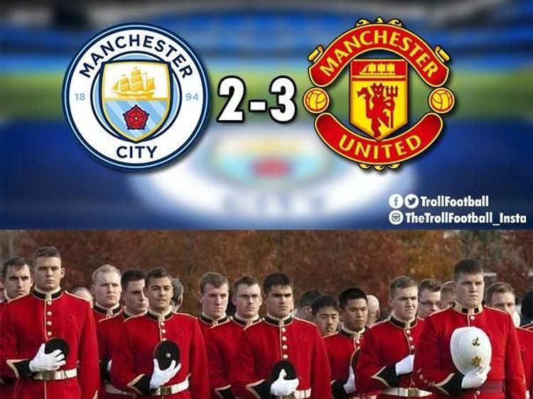 Meme: MU Rusak Pesta City di Etihad