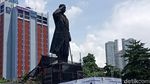Penampakan Patung Jenderal Sudirman yang Tak Lagi Bolong