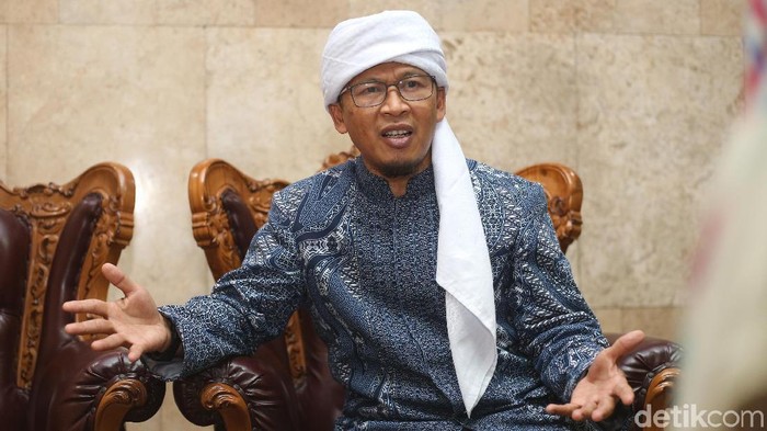 detikcom melakukan wawancara khusus dengan Abdullah Gymnastiar atau Aa Gym di Masjid Istiqlal, Jakarta, Minggu (8/4/2018).