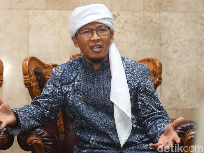 detikcom melakukan wawancara khusus dengan Abdullah Gymnastiar atau Aa Gym di Masjid Istiqlal, Jakarta, Minggu (8/4/2018).