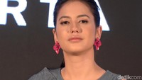 Pevita Pearce saat ditemui di kawasan SCBD, Jakarta Pusat pada akhir pekan lalu. Pool/Noel/detikFoto.