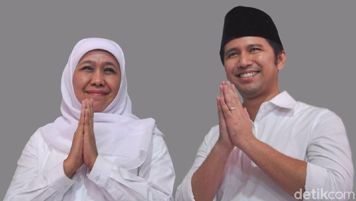 Khofifah Indar Parawansa dan Emil Dardak