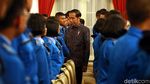 Presiden Jokowi Menerima Ratusan Siswa Taruna di Istana