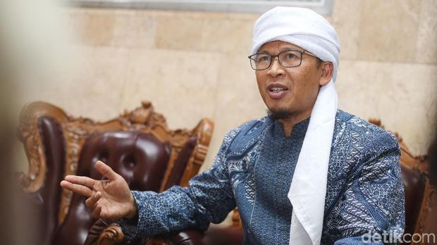 detikcom melakukan wawancara khusus dengan Abdullah Gymnastiar atau Aa Gym di Masjid Istiqlal, Jakarta, Minggu (8/4/2018).