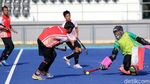 Melihat Latihan Timnas Hoki Indonesia