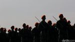 Suasana Upacara HUT ke-72 TNI AU di Lanud Halim