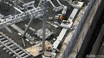 Pembangunan Depo MRT Terus Menunjukkan Kemajuan