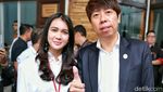 Keceriaan Dhea Annisa Sebelum Ditolak Jadi Saksi