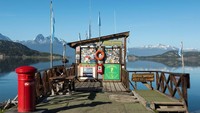 Panorama indah, di salah satu dermaga kecil di Ushuaia (Getty Images/Christian Heeb/CNN Travel)  