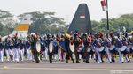 Atraksi Kesenian dan Bela Diri di Upacara HUT ke-72 TNI AU