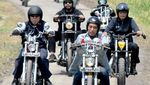 Momotoran, Gaya Basuki Kawal Jokowi ke Sukabumi