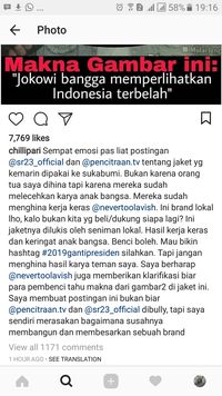 Jaket Indonesia yang Dipakai Jokowi Dihina, Gibran Sempat Emosi