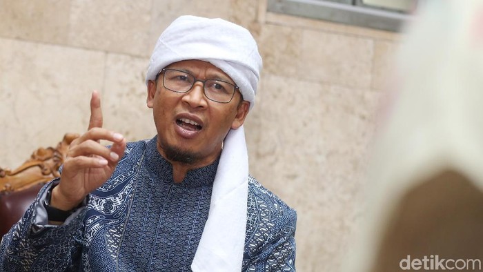 detikcom melakukan wawancara khusus dengan Abdullah Gymnastiar atau Aa Gym di Masjid Istiqlal, Jakarta, Minggu (8/4/2018).