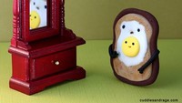Setidaknya dibutuhkan waktu sekitar 3 hingga 8 jam untuk membuat diorama makanan, dan adegan mendetail yang menampilkan berbagai karakter komik di serial Cuddles and Rage. Foto: Cuddles & Rage