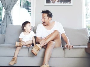 Curhat Ringgo Agus Selalu Gagal Ajak Anak Potong Rambut