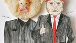 Begini Jadinya Jika Kim Jong Un dan Pangeran Harry Diwujudkan Dalam Nasi Kepal!