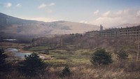 Pegunungan Matsuo di Iwate, Jepang dulunya kaya dengan tambang, sehingga pada tahun 1914 pemerintah setempat mendirikan kota kecil bernama Matsuo Mine bagi para pekerja tambang. (hiyo_speedking/Instagram)