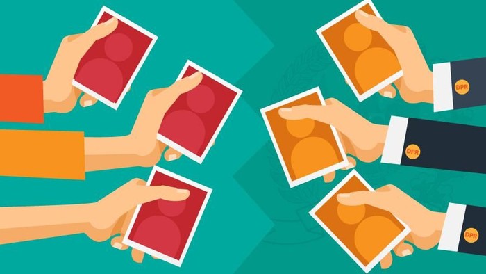 Ilustrasi fokus (bukan buat insert) Pilkada Langsung Ditinjau Ulang (Nadia Permatasari/detikcom)