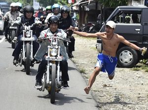 Punya Motor Kustom, Jokowi Malah Jarang Naik Motor