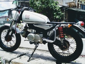 Mocin 110 cc Bergaya Cafe Racer