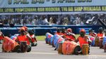 Atraksi Kesenian dan Bela Diri di Upacara HUT ke-72 TNI AU