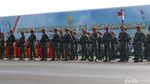 Suasana Upacara HUT ke-72 TNI AU di Lanud Halim