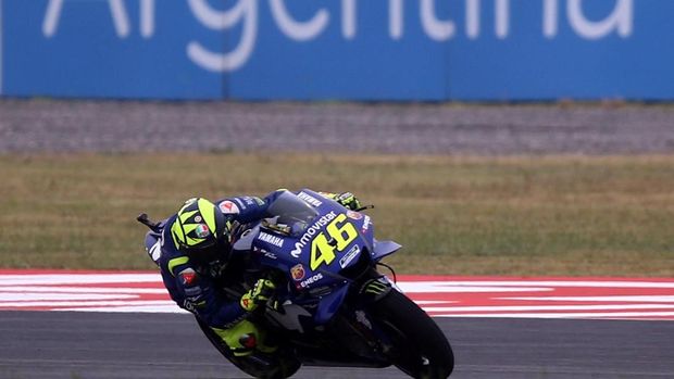 Valentino Rossi dianggap kurang termotivasi saat balapan di MotoGP Amerika Serikat.