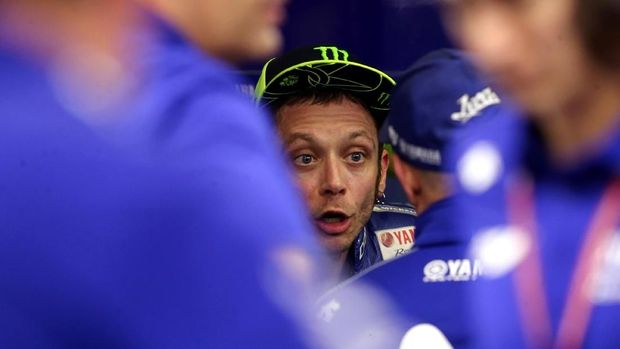 Valentino Rossi baru meraih dua podium di MotoGP Amerika Serikat.