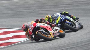 Duel-Duel Panas Marquez dan Rossi