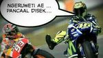 Meme-meme Lucu Rossi vs Marquez