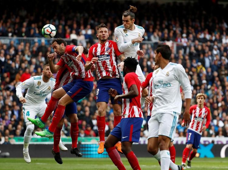 Foto: Madrid dan Atletico Sama Kuat di Bernabeu